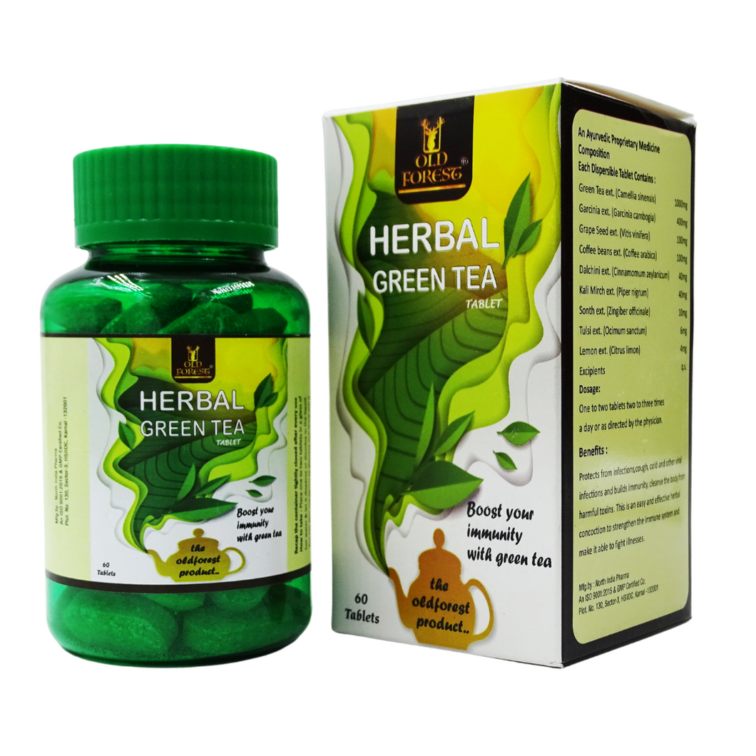 Old Forest Herbal Green Tea 30 Tablets