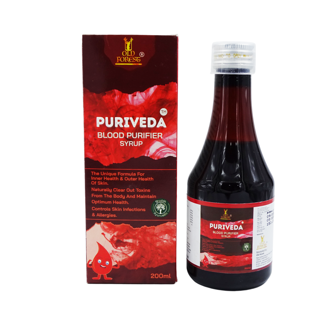 Old Forest Puriveda Blood Purifier Syrup 200 Ml
