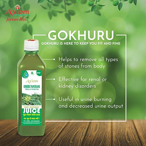Axiom Ayurveda Gokhru Juice 500 Ml
