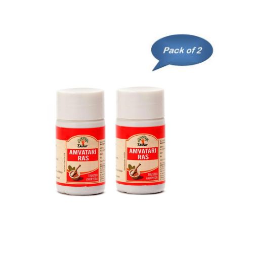Dabur Amvatari Ras 40 Tablets (Pack of 2)