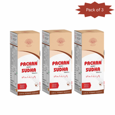 Dhanwantri Pharmaceutical Pachan Amrit Sudha Meetha 200 Ml(Pack of 3)