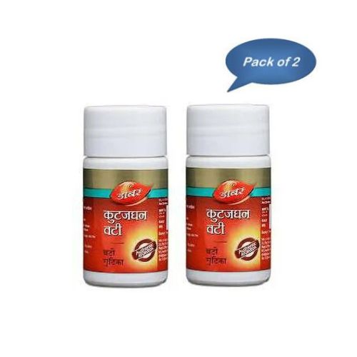 Dabur Kutajghan Vati 40 Tablets (Pack of 2)