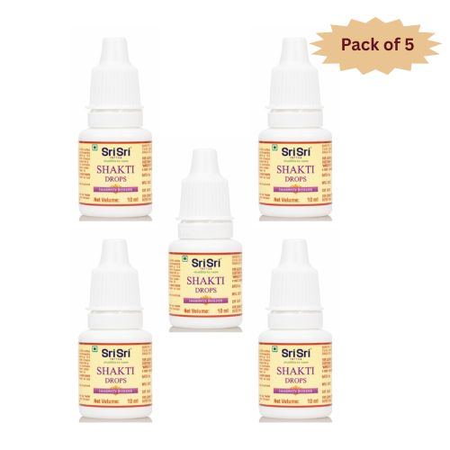 Sri Sri Tattva Shakti Drops 10 Ml (Pack of 5)