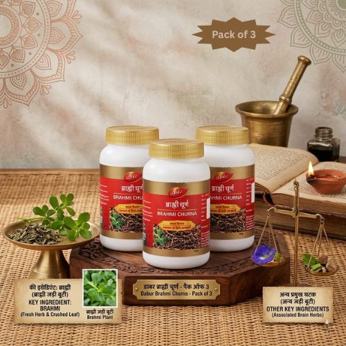 Dabur Brahmi Churna 100 Gm(Pack of 3)