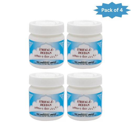 Rex Remedies Itrifal Deedan 125 Gm (Pack of 4)