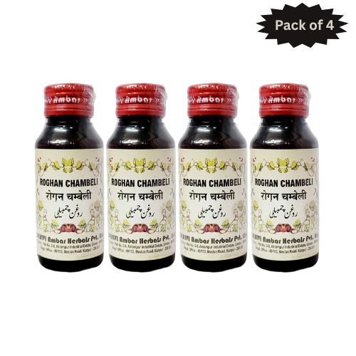 Dehlvi Roghan Chambeli 50 Ml (Pack of 4)