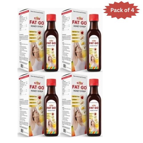 Jolly Pharma Fat-Go Syrup 250 Ml (Pack of 4)