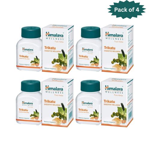 Himalaya Trikatu 60 Tablets (Pack of 4)