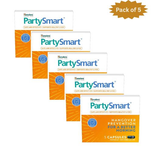 Himalaya Partysmart 5 Capsules (Pack of 5)