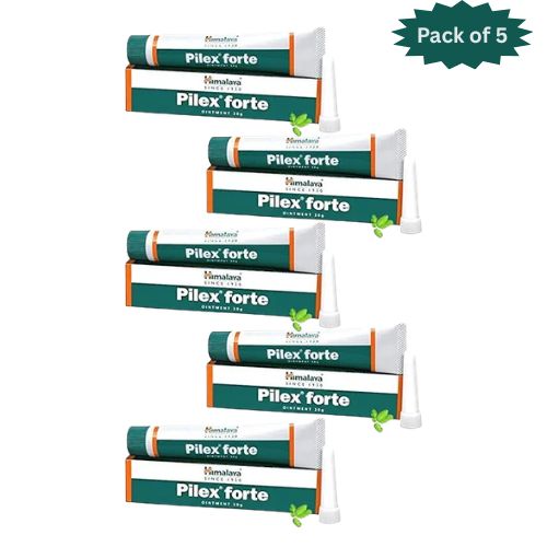 Himalaya Pilex Forte Ointment 30 Gm (Pack of 5)