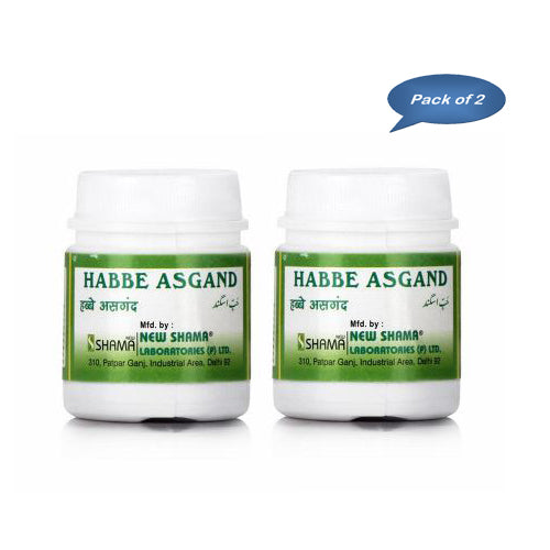 New Shama Habbe Asgand 50 Tablets (Pack Of 2)