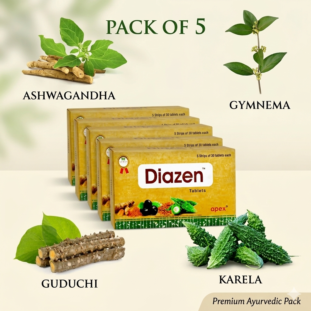 Apex Laboratories Diazen 30 Tablets (Pack of 5)