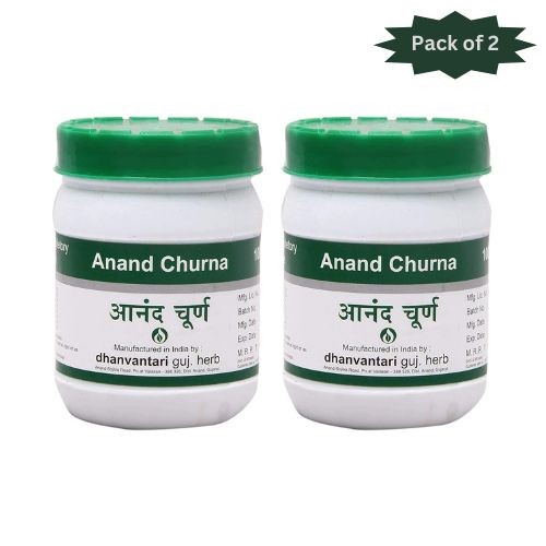 Dhanvantari Guj. Herb Anand Churna 100 Gm (Pack of 2)