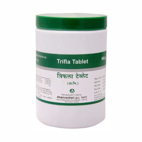Dhanvantari Guj. Herb Trifla 500 Tablets