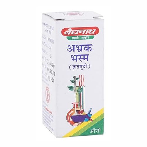 Baidyanath (Jhansi) Abhrak Bhasma(Sahastrapuit) 500 Mg