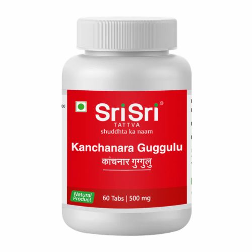 Sri Sri Tattva Kanchanara Guggulu 60 Tablets