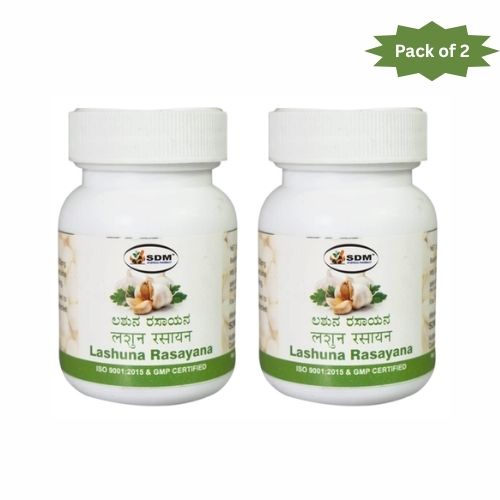 Sdm Lashuna Rasayana 40 Capsules (Pack of 2)