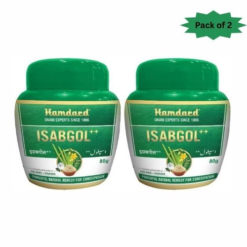 Hamdard Isabgol++ 80 Gm (Pack of 2)