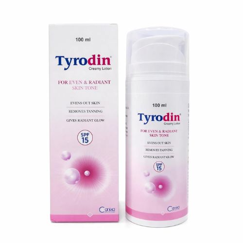 Canixa Tyrodin Creamy Lotion SPF 15 | 100ml | Brightening & De-Tan Lotion