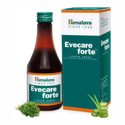 Himalaya Evecare Forte Liquid 200 Ml – Ayurvedic Tonic for Menstrual Health, Hormonal Balance & Women's Wellness