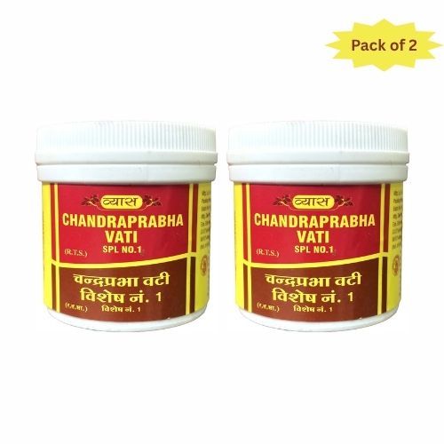 Vyas Chandraprabha Vati 100 Tablets(Pack of 2)