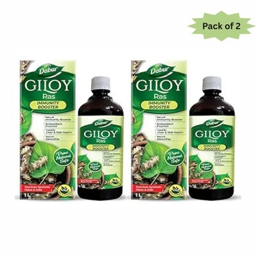 Dabur Giloy Juice 1 Ltr(Pack of 2)