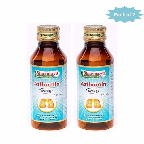 Sharmayu Shwas Shaman Syrup 100 Ml(Pack of 2)