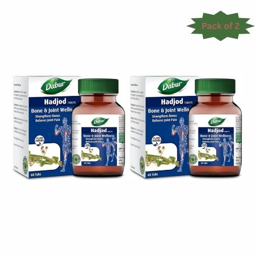 Dabur Hadjod 60 Tablets(Pack of 2)