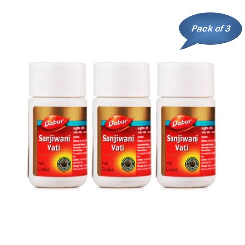 Dabur Sanjiwani Vati 40 Tablets (Pack Of 3)