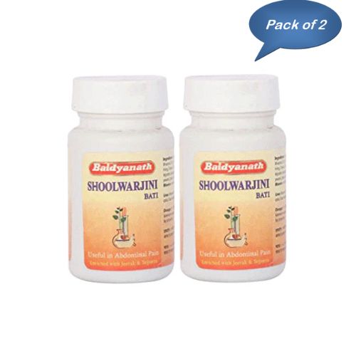 Baidyanath (Jhansi) Shoolwarjini Bati 40 Tablets (Pack Of 2)