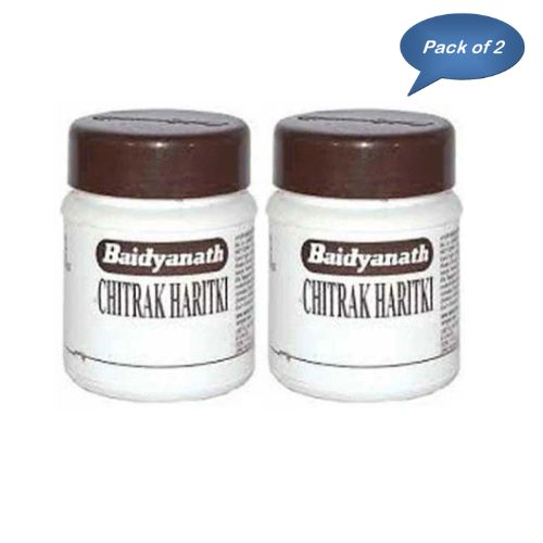 Baidyanath (Jhansi) Chitrak Haritaki Granules 50 Gm (Pack Of 2)