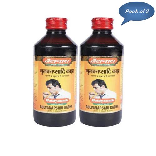 Baidyanath (Jhansi) Gulvanapsadi Kadha 200 Ml (Pack Of 2)