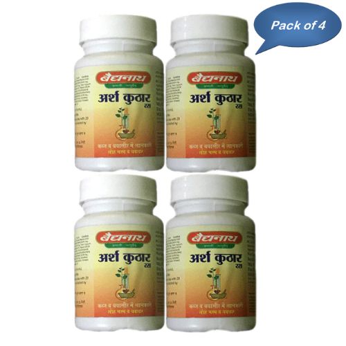 Baidyanath (Jhansi) Arshkuthar Ras 20 Tablets (Pack Of 4)