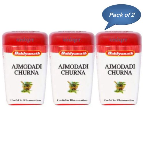 Baidyanath (Jhansi) Ajmodadi Churna 100 Gm (Pack Of 3)