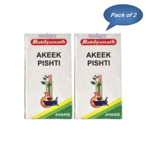 Baidyanath (Jhansi) Akeek Pishti 10 Gm (Pack Of 2)