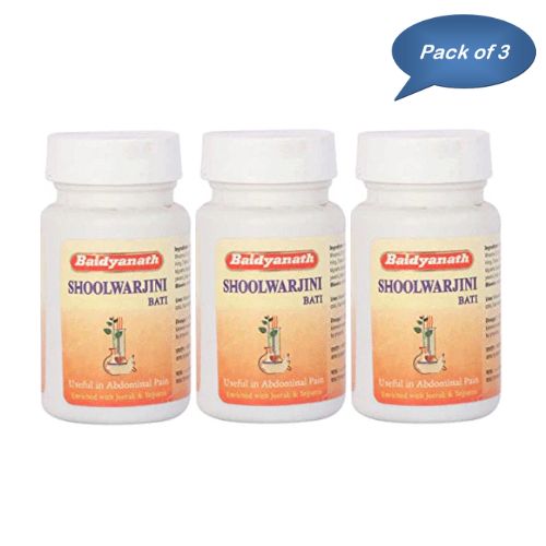 Baidyanath (Jhansi) Shoolwarjini Bati 40 Tablets (Pack Of 3)