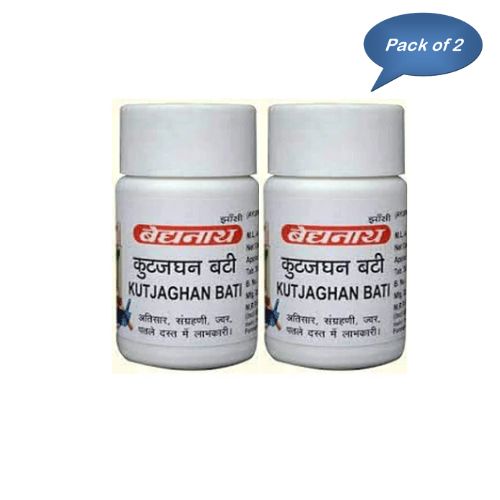 Baidyanath (Jhansi) Kutjaghan Bati 40 Tablets (Pack Of 2)
