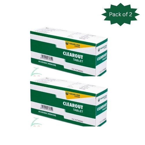 Nagarjuna Ayurveda Clearout 50 Tablets(Pack of 2)