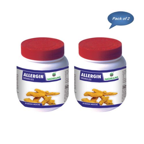 Nagarjuna Ayurveda Allergin Granules 200 Gm (Pack of 2)