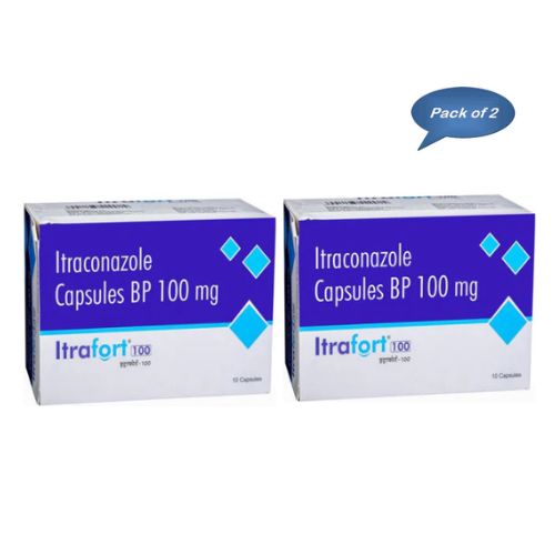 Dabur Itrafort-100 10 Capsules (Pack of 2)