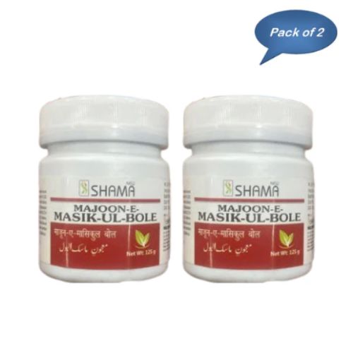 New Shama Majoon-E-Masik-Ul-Bole 125 Gm (Pack of 2)