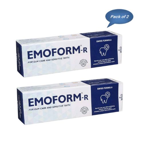 J L Morison Emoform-R Toothpaste 100 Gm (Pack of 2)