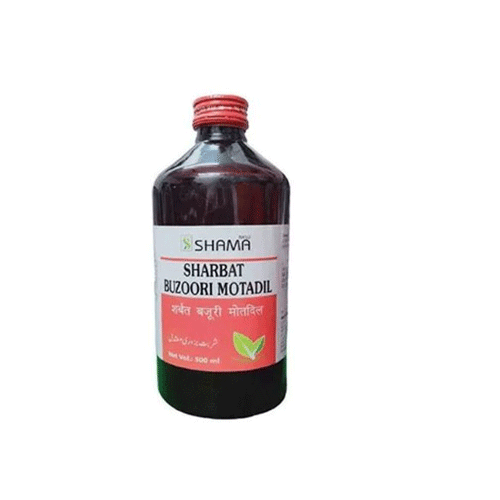 New Shama Sharbat Buzoori Motadil 500 Ml (Pack Of 2)