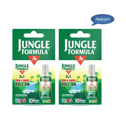 Win Medicare Jungle Formula 2 In 1 Roll-On 10 Ml (Pack Of 2)