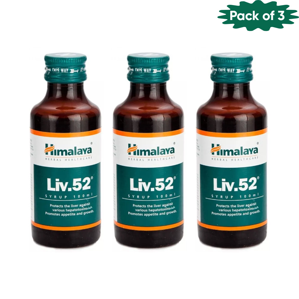 Himalaya Liv.52 Syrup 100 Ml(Pack of 3)