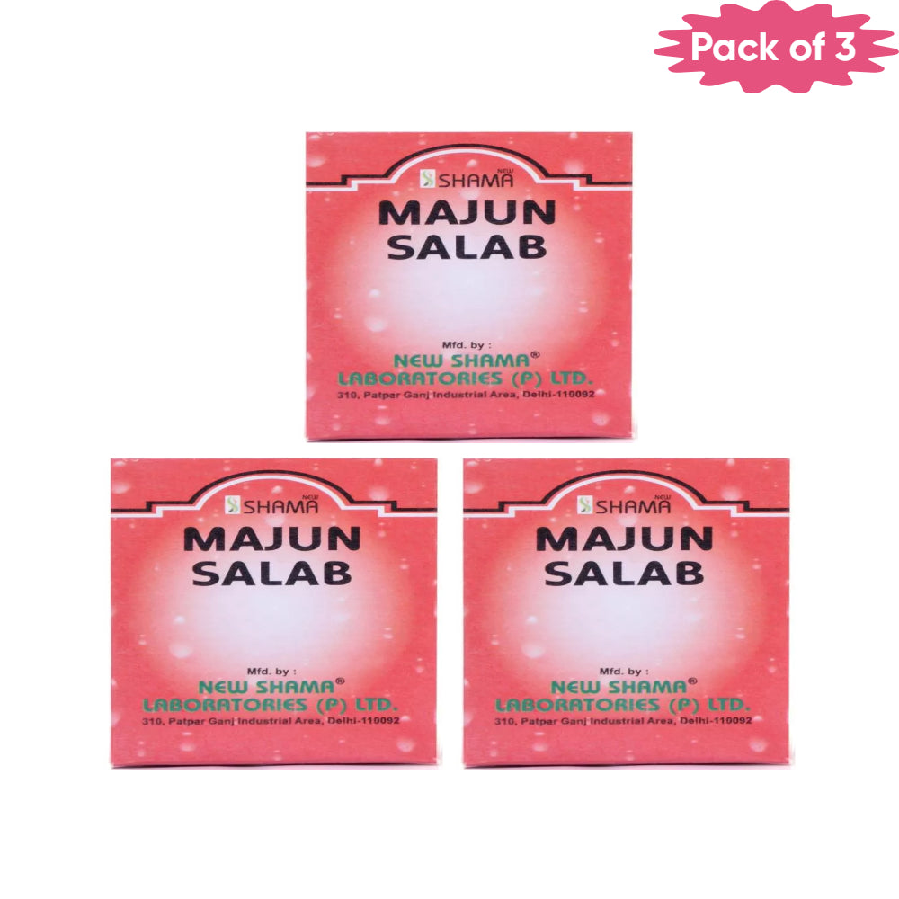 New Shama Majun Salab 125 Gm(Pack of 3)