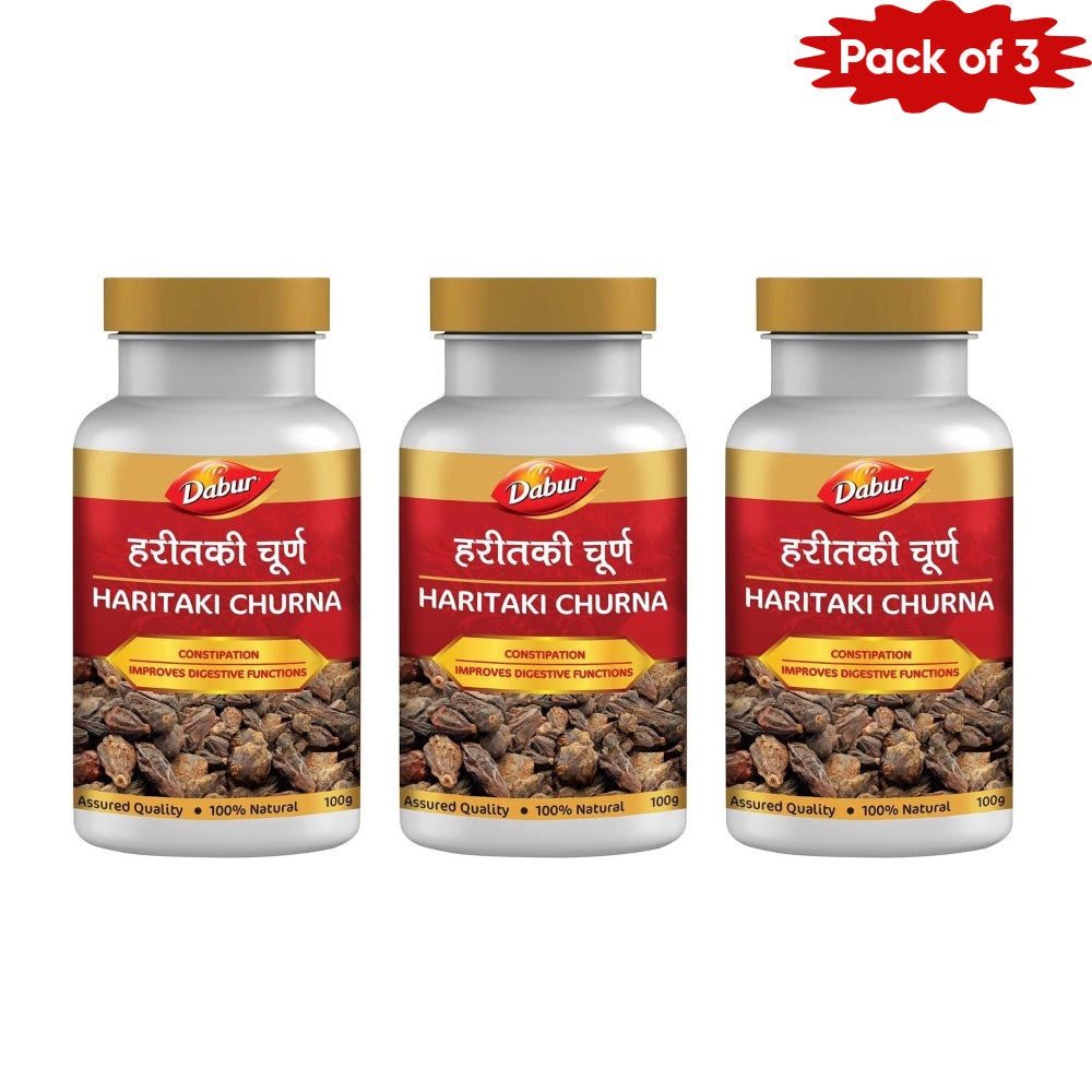 Dabur Haritaki Churna 100 Gm(Pack of 3)