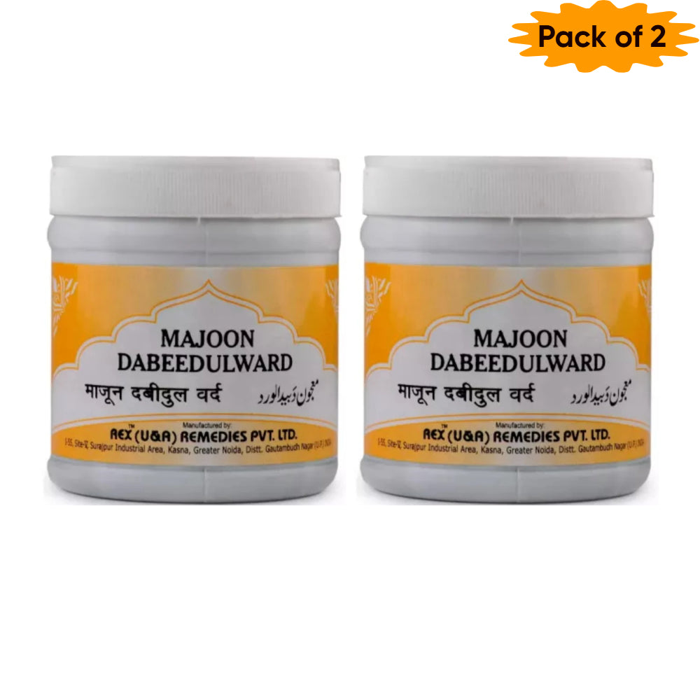 Rex Remedies Majoon Dabeedulward 200 Gm(pack of 2)