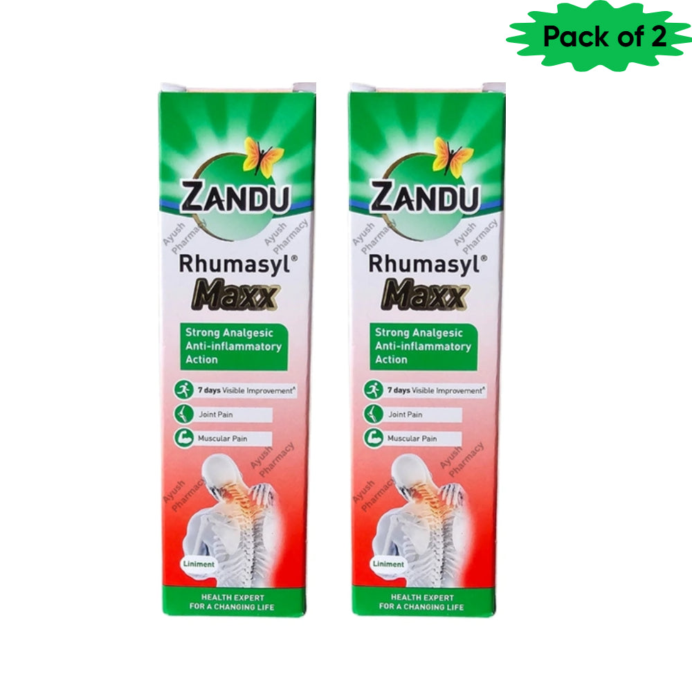 Zandu Rhumasyl Maxx Oil 100 Ml(Pack of 2)