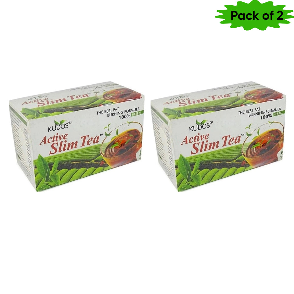 Kudos Active Slim Tea (2G) 30 Bags(Pack of 2)